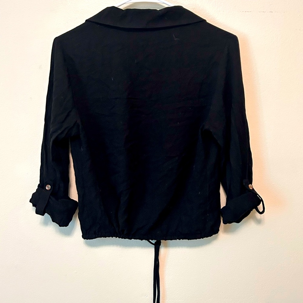 No Boundaries Black Recycled Polyester Shirt - Picture 5 of 5